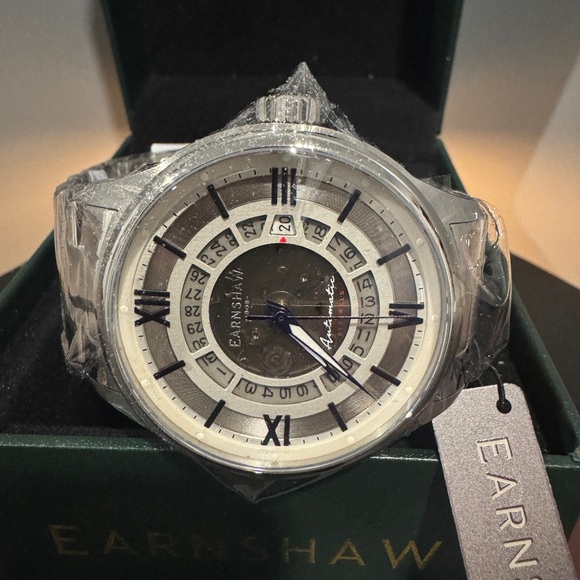 NWT Earnshaw Maudslay (Skeleton Automatic) Watch - Picture 3 of 6
